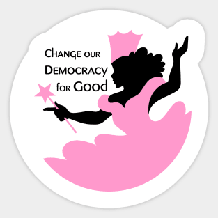 Witches Vote-Change for Good! Sticker